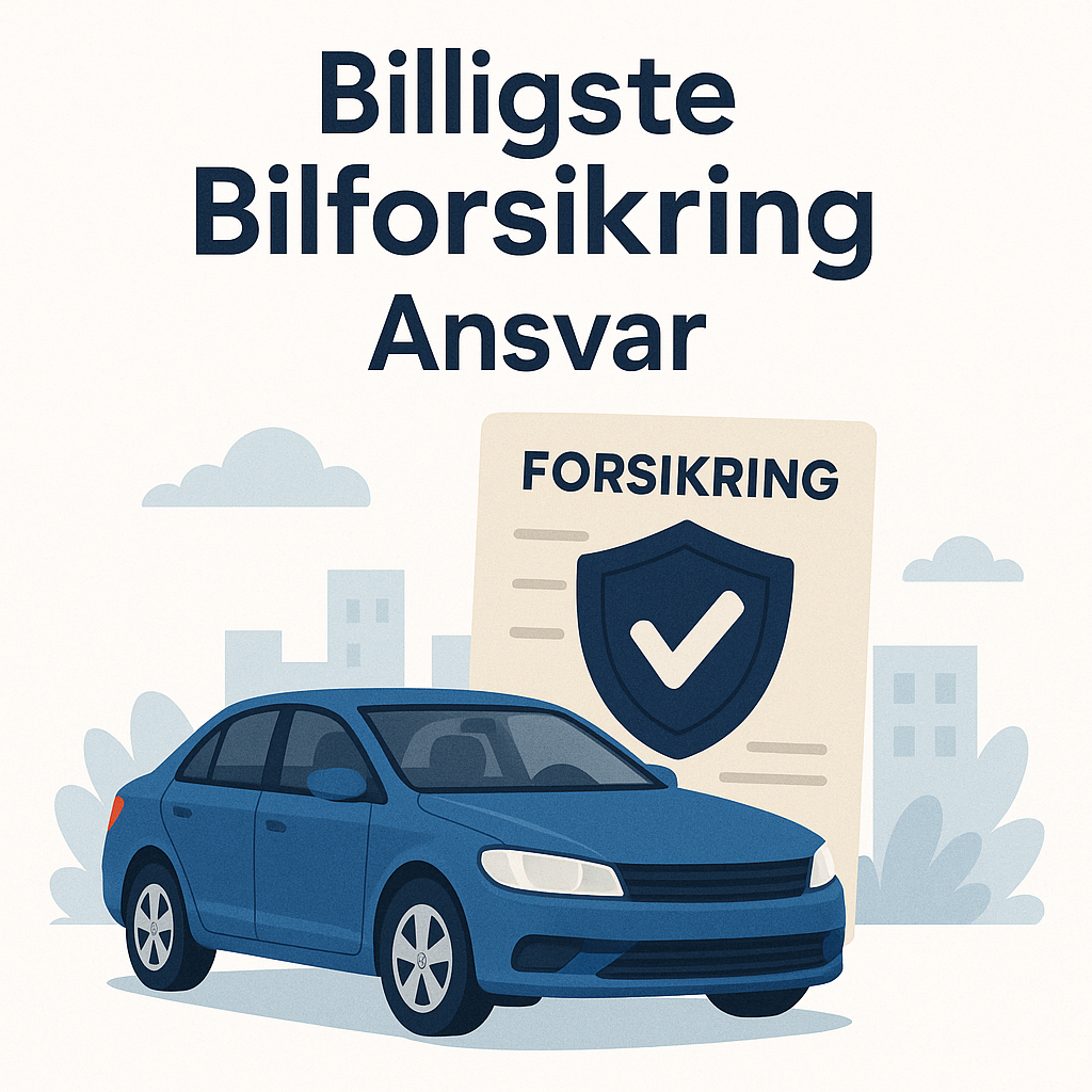 ansvarsforsikring bilforsikring billigste