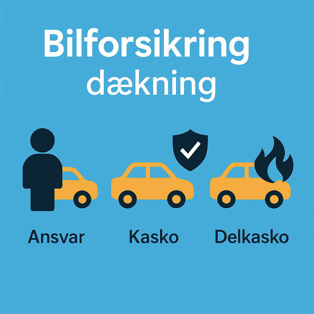 bilforsikring dækning guide 2025