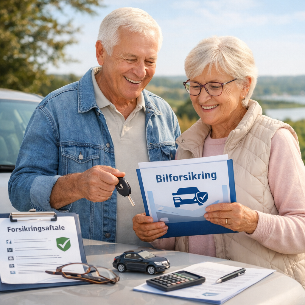 Overvejelse af kasko og delkasko ved bilforsikring for pensionister